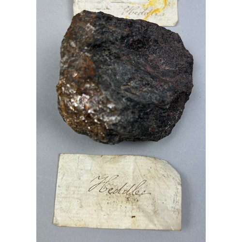 2 - A RARE CABINET COLLECTION OF MINERALS CIRCA 1810-1860, including labels for some very important name... 