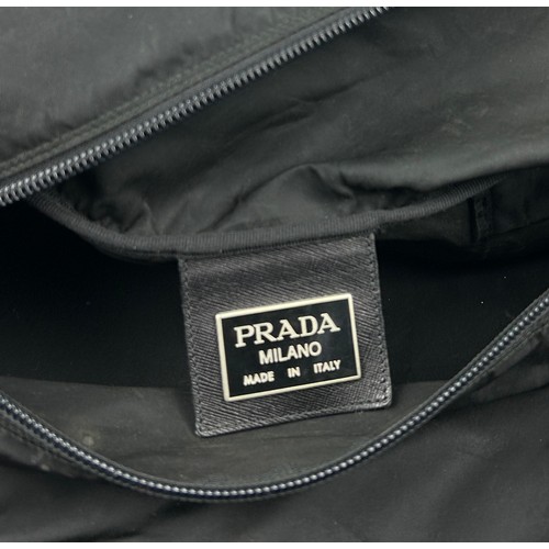 132 - A LARGE PRADA HOLDALL

78cm x 30cm x 36cm