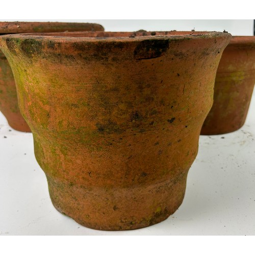 205 - THREE ITALIAN TERRACOTTA GARDEN PLANTERS