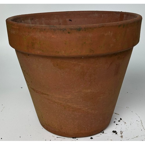 207 - THREE ITALIAN TERRACOTTA GARDEN PLANTERS