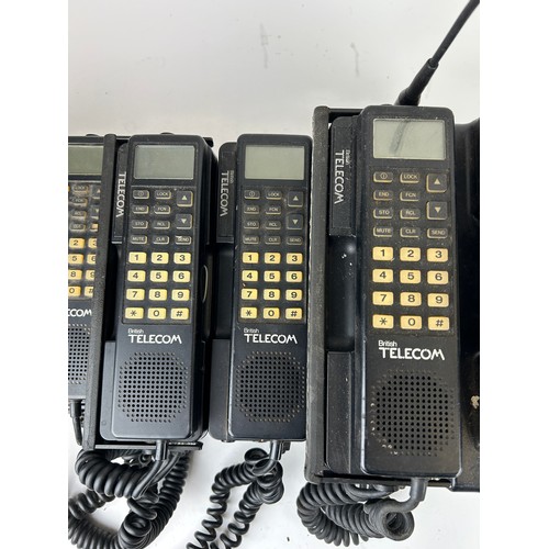 211 - A COLLECTION OF FIVE 1980's BT MOBILE PHONES

Untested, for parts.

**Please note this lot will be a... 