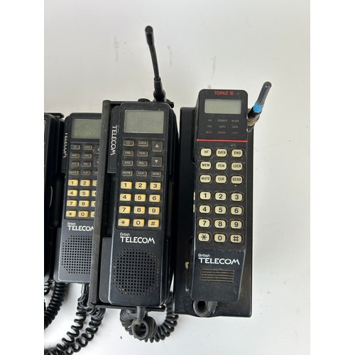 211 - A COLLECTION OF FIVE 1980's BT MOBILE PHONES

Untested, for parts.

**Please note this lot will be a... 