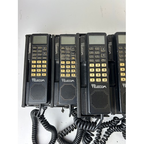 211 - A COLLECTION OF FIVE 1980's BT MOBILE PHONES

Untested, for parts.

**Please note this lot will be a... 