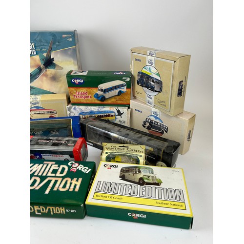 221 - A COLLECTION OF BOXED CORGI TOYS TO INCLUDE BUSES (Qty)

**Please note this lot will be available fo... 