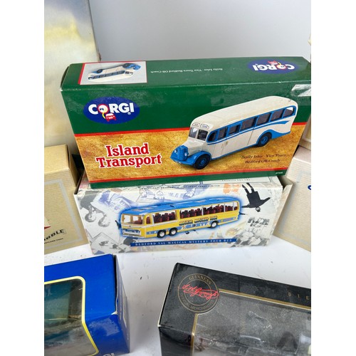 221 - A COLLECTION OF BOXED CORGI TOYS TO INCLUDE BUSES (Qty)

**Please note this lot will be available fo... 