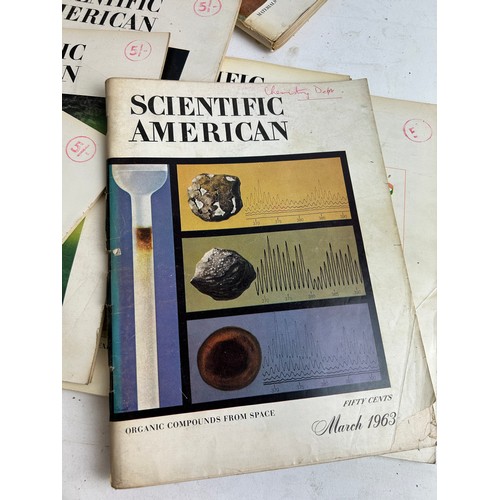 212 - AN INTERESTING COLLECTION OF OVER SIXTY EDITIONS OF THE 'SCIENTIFIC AMERICAN' JOURNAL FROM 1963-1972... 