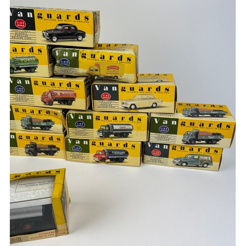 230 - A COLLECTION OF VANGUARDS TOY CARS AND TRUCKS, all in original boxes (15) 

Some boxes damaged.

**P... 