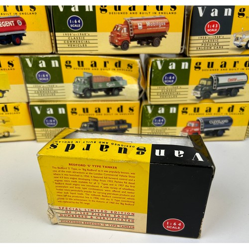 230 - A COLLECTION OF VANGUARDS TOY CARS AND TRUCKS, all in original boxes (15) 

Some boxes damaged.

**P... 