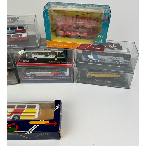 225 - A COLLECTION OF BOXED CORGI TOYS BUSES AND OMNIBUES (9)

**Please note this lot will be available fo... 