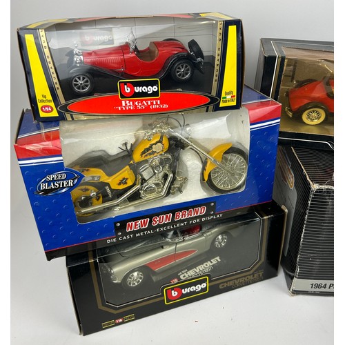 234 - A COLLECTION OF TOY CARS TO INCLUDE FRANKLIN MINT AND BURAGO (8)

**Please note this lot will be ava... 