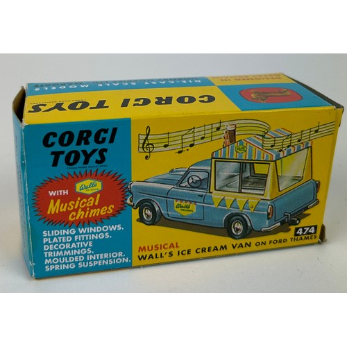 227 - A CORGI TOYS REISSUE NO. 474 WALLS ICE CREAM DELIVERY VAN, boxed in original packaging

**Please not... 