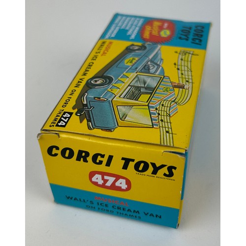 227 - A CORGI TOYS REISSUE NO. 474 WALLS ICE CREAM DELIVERY VAN, boxed in original packaging

**Please not... 