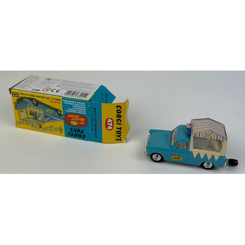 227 - A CORGI TOYS REISSUE NO. 474 WALLS ICE CREAM DELIVERY VAN, boxed in original packaging

**Please not... 