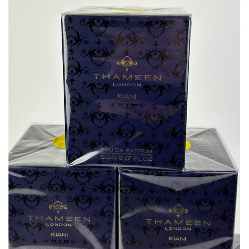 187 - 10X THAMEEN PERFUME 'KIANI', boxed in original packaging (10)

**Please note this lot will be availa... 