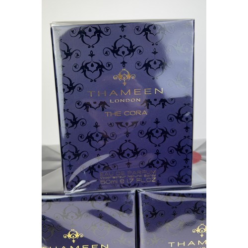 195 - 10X THAMEEN PERFUME 'THE CORA', boxed in original packaging (10)

**Please note this lot will be ava... 