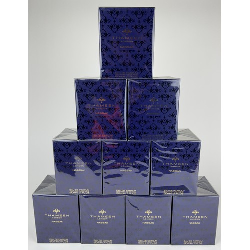 193 - 10X THAMEEN PERFUME 'NASSAK', boxed in original packaging (10)

**Please note this lot will be avail... 