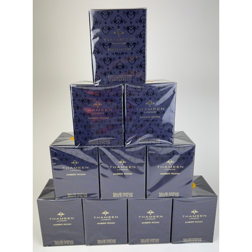 192 - 10X THAMEEN PERFUME 'AMBER ROOM', boxed in original packaging (10)

**Please note this lot will be a... 