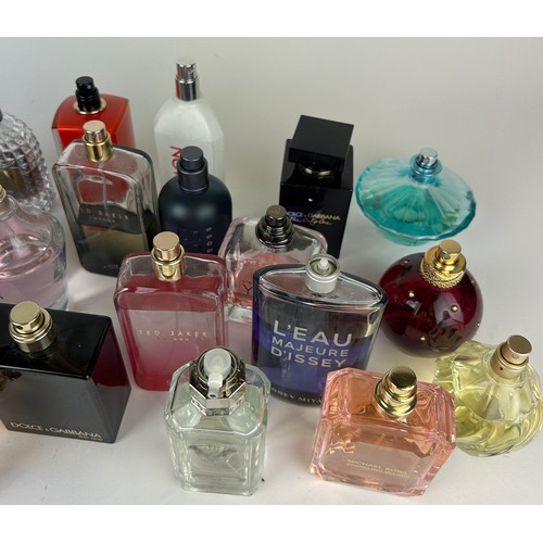 159 - A COLLECTION OF PARTIALLY USED DESIGNER PERFUME BOTTLES, to include Prada, Dior and more (Qty)

**Pl... 