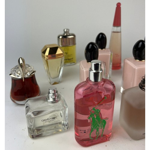 166 - A COLLECTION OF PARTIALLY USED DESIGNER PERFUME BOTTLES, to include Prada and Giorgio Armani (Qty)

... 