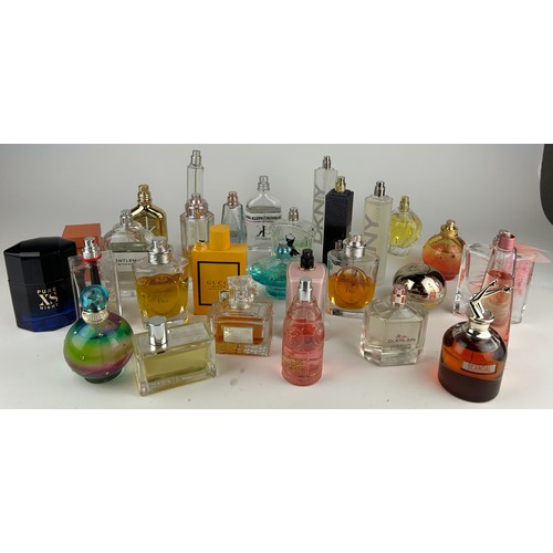 171 - A COLLECTION OF PARTIALLY USED DESIGNER PERFUME BOTTLES, to include Dior, Prada and more (Qty)

**Pl... 