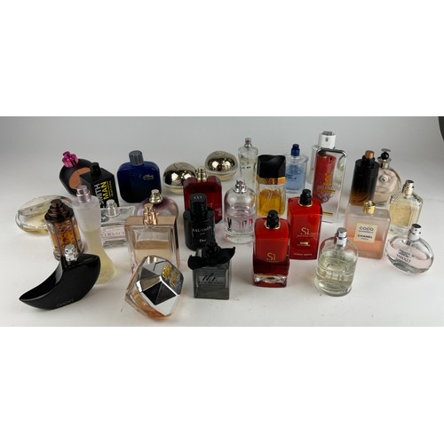 173 - A COLLECTION OF PARTIALLY USED DESIGNER PERFUME BOTTLES, to include Giorgio Armani and more (Qty)

*... 