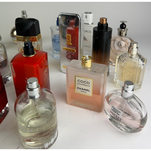 173 - A COLLECTION OF PARTIALLY USED DESIGNER PERFUME BOTTLES, to include Giorgio Armani and more (Qty)

*... 