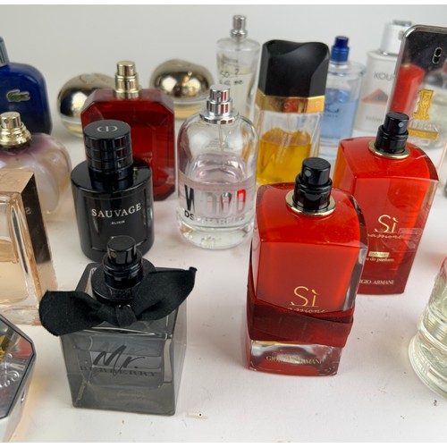 173 - A COLLECTION OF PARTIALLY USED DESIGNER PERFUME BOTTLES, to include Giorgio Armani and more (Qty)

*... 