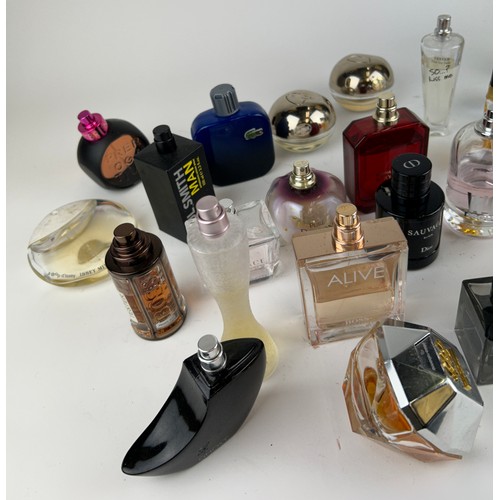 173 - A COLLECTION OF PARTIALLY USED DESIGNER PERFUME BOTTLES, to include Giorgio Armani and more (Qty)

*... 