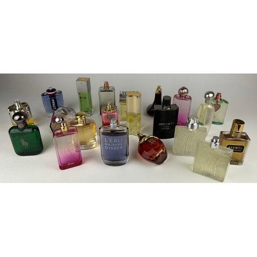 181 - A COLLECTION OF FULL DESIGNER PERFUMES, to include Chanel, Ralph Lauren, Issey Miyake, Jimmy Choo an... 