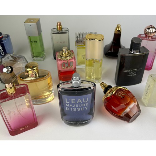 181 - A COLLECTION OF FULL DESIGNER PERFUMES, to include Chanel, Ralph Lauren, Issey Miyake, Jimmy Choo an... 