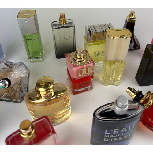 181 - A COLLECTION OF FULL DESIGNER PERFUMES, to include Chanel, Ralph Lauren, Issey Miyake, Jimmy Choo an... 