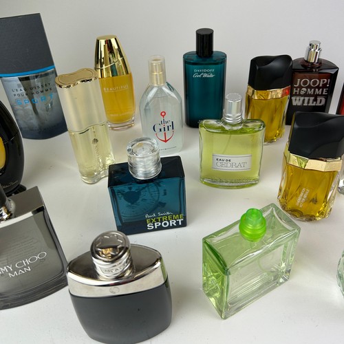 185 - A COLLECTION OF FULL DESIGNER PERFUMES, to include Jimmy Choo, Montblanc, Issey Miyake and more (Qty... 