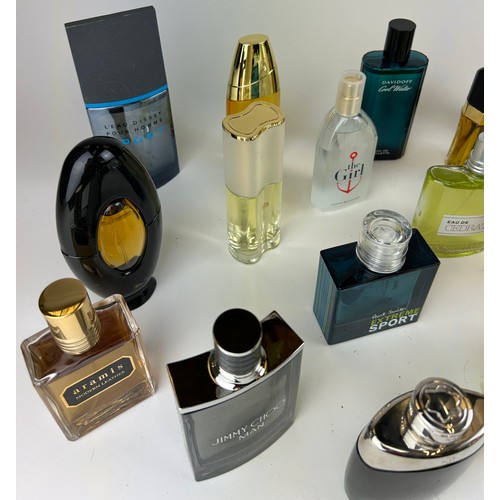 185 - A COLLECTION OF FULL DESIGNER PERFUMES, to include Jimmy Choo, Montblanc, Issey Miyake and more (Qty... 