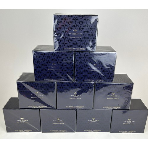 203 - 10X THAMEEN PERFUME 'PEACOCK THRONE', boxed in original packaging (10)

**Please note this lot will ... 