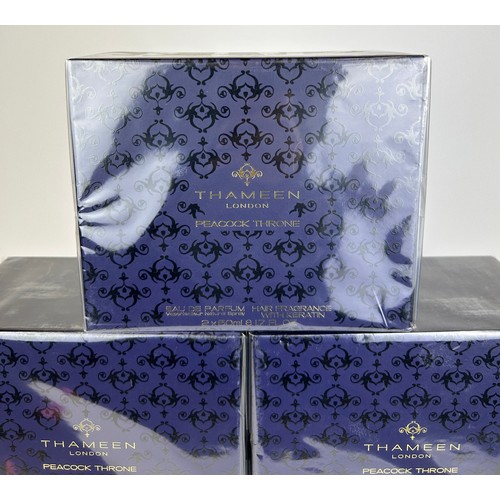 203 - 10X THAMEEN PERFUME 'PEACOCK THRONE', boxed in original packaging (10)

**Please note this lot will ... 