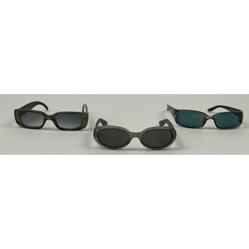 91 - THREE PAIRS OF GUCCI SUNGLASSES (3)