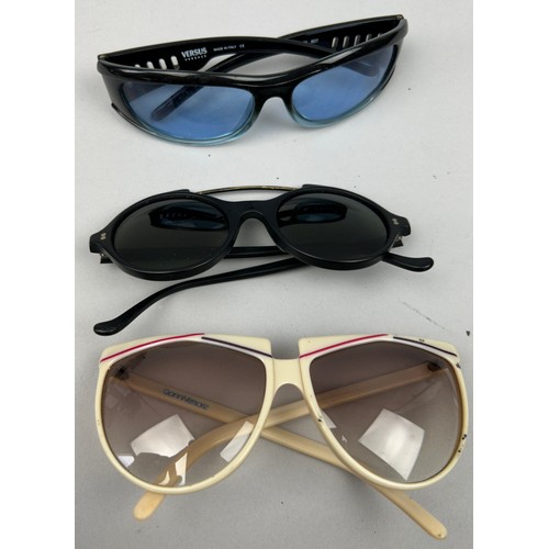 71 - THREE PAIRS OF VERSACE SUNGLASSES (3)