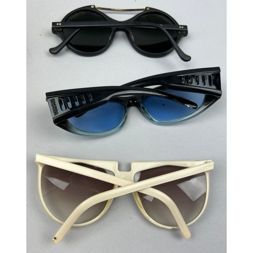 71 - THREE PAIRS OF VERSACE SUNGLASSES (3)