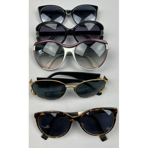 85 - FIVE PAIRS OF VINTAGE FENDI SUNGLASSES (5)

Big scratches to one pair.