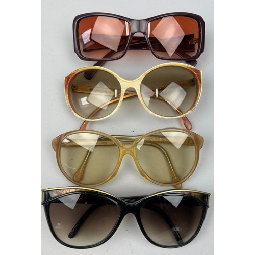 88 - FOUR PAIRS OF VINTAGE YVES SAINT LAURENT YSL SUNGLASSES (4)