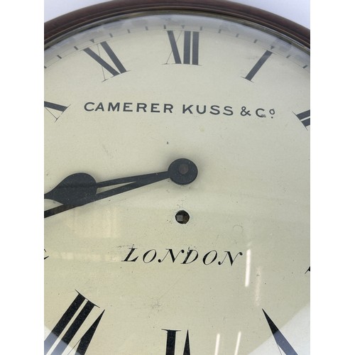 237 - A CAMERER KUSS WALL CLOCK

**Please note this lot will be available for collection at an offsite loc... 