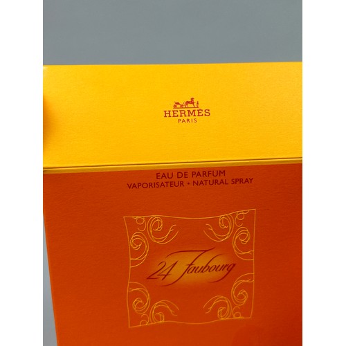 144 - A LARGE HERMES 24 FOUBOURG BOTTLED PERFUME, unopened