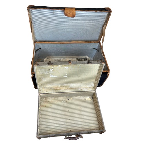 235 - TWO ANTIQUE TRUNKS, one marked 'L.H. Tufnell'

**Please note this lot will be available for collecti... 