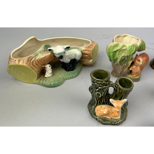 114 - A COLLECTION OF SYLVAC EASTGATE AND HORNSEA 'FAUNA' POTTERY (Qty)