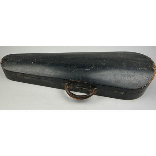 57 - A VIOLIN CASE BY W.E. HILL AND SONS, LONDON, 

With plaque inside for Edward Withers, 22 Wardour Str... 