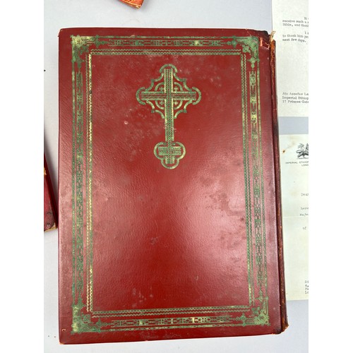 25 - AN ETHIOPIAN BIBLE SIGNED BY EMPEROR HAILE SELASSIE OF ETHIOPIA, 

Signed by Selassie in 1964. Sent ... 