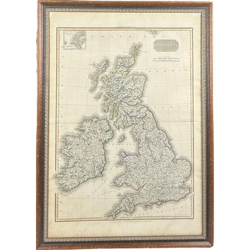 49 - PINKERTONS MODERN ATLAS OF THE BRITISH ISLES, published in London 1812 by Cadell and Davies. 

Large... 