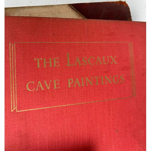 249 - A COLLECTION OF ART BOOKS, including a rare book on cave paintings 'La Caverne D'Altamira' by Emile ... 