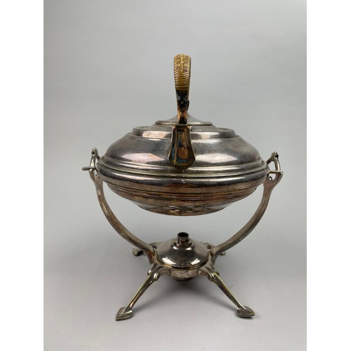 65A - WILLIAM ARTHUR SMITH BENSON (1854-1924) TEA KETTLE, arts and crafts movement.
31cm H x 25cm L