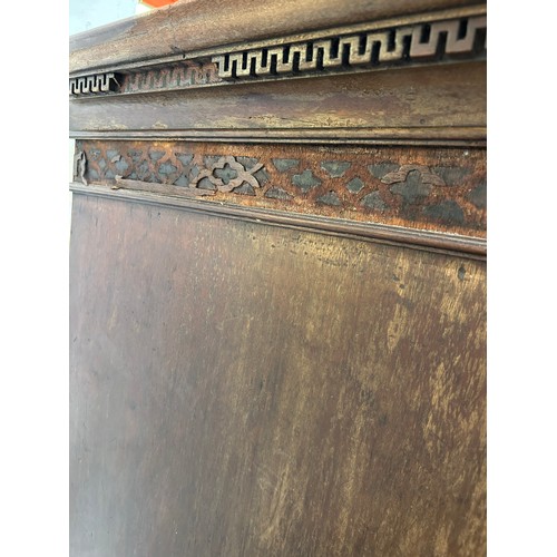 192 - A LARGE GEORGE III CHEST-ON-CHEST, 

185cm x 110cm x 57cm

**Please note this lot will be available ... 